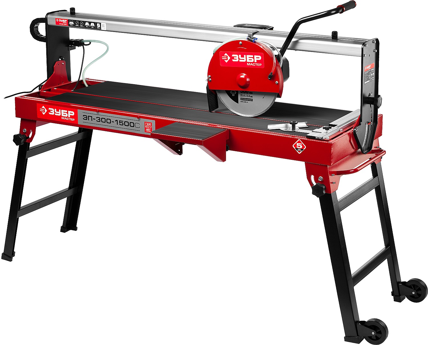 Плиткорез электрический, 1200 мм, d 300 мм ЗУБР ЭП-300-1500C