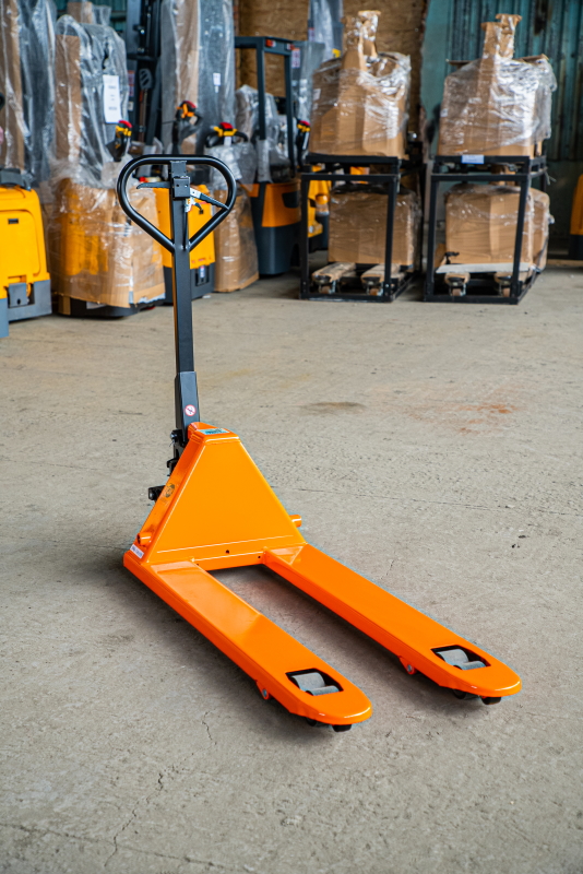 Тележка гидравлическая с тормозом XILIN BFB