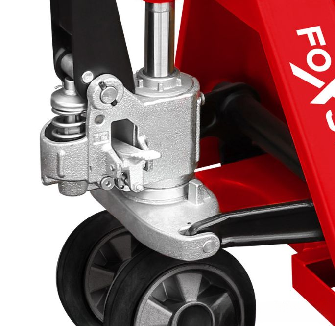 Гидравлическая тележка рохля (резина) FOXSTER AC25