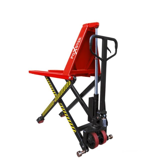 Гидравлическая тележка рохля с подъемом JF-1500