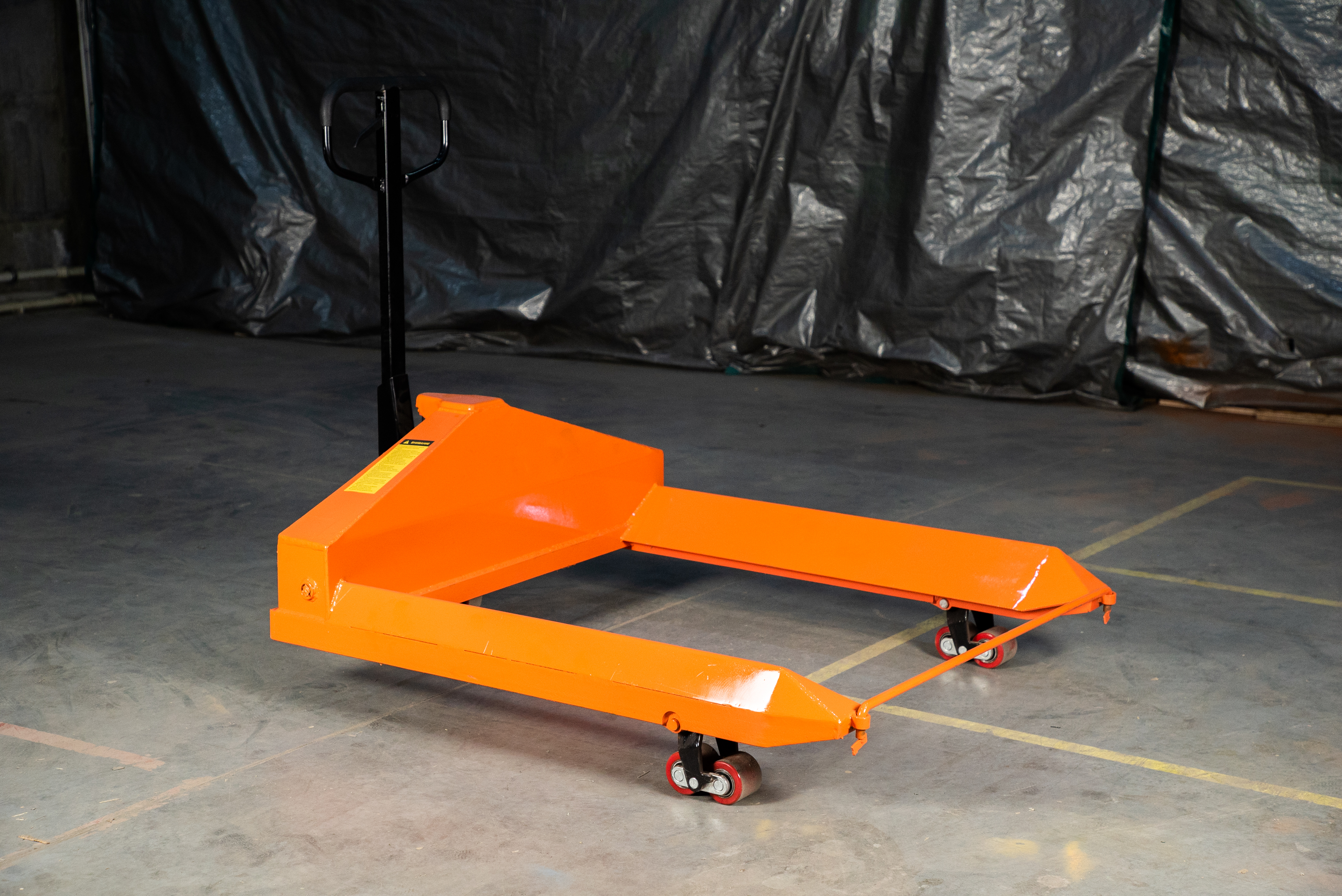 Тележка гидравлическая для рулонов TOR ZT