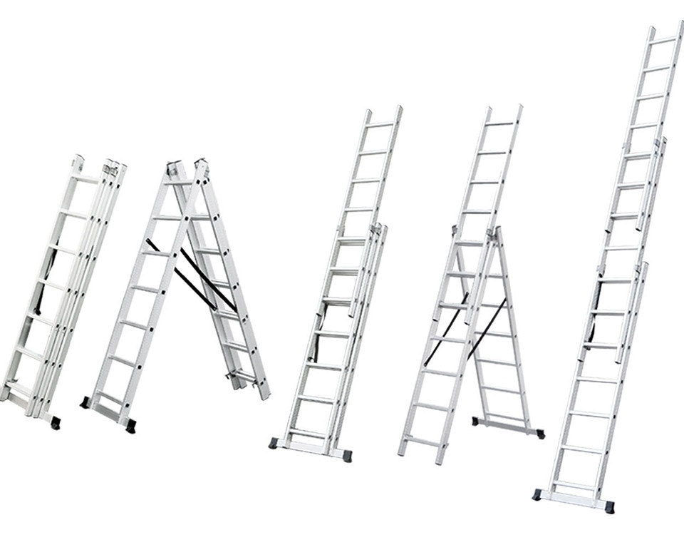 Аренда Лестницы 3-х секционная ВЕРШИНА 3х16