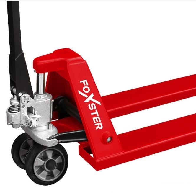 Гидравлическая тележка рохля (резина) FOXSTER AC25