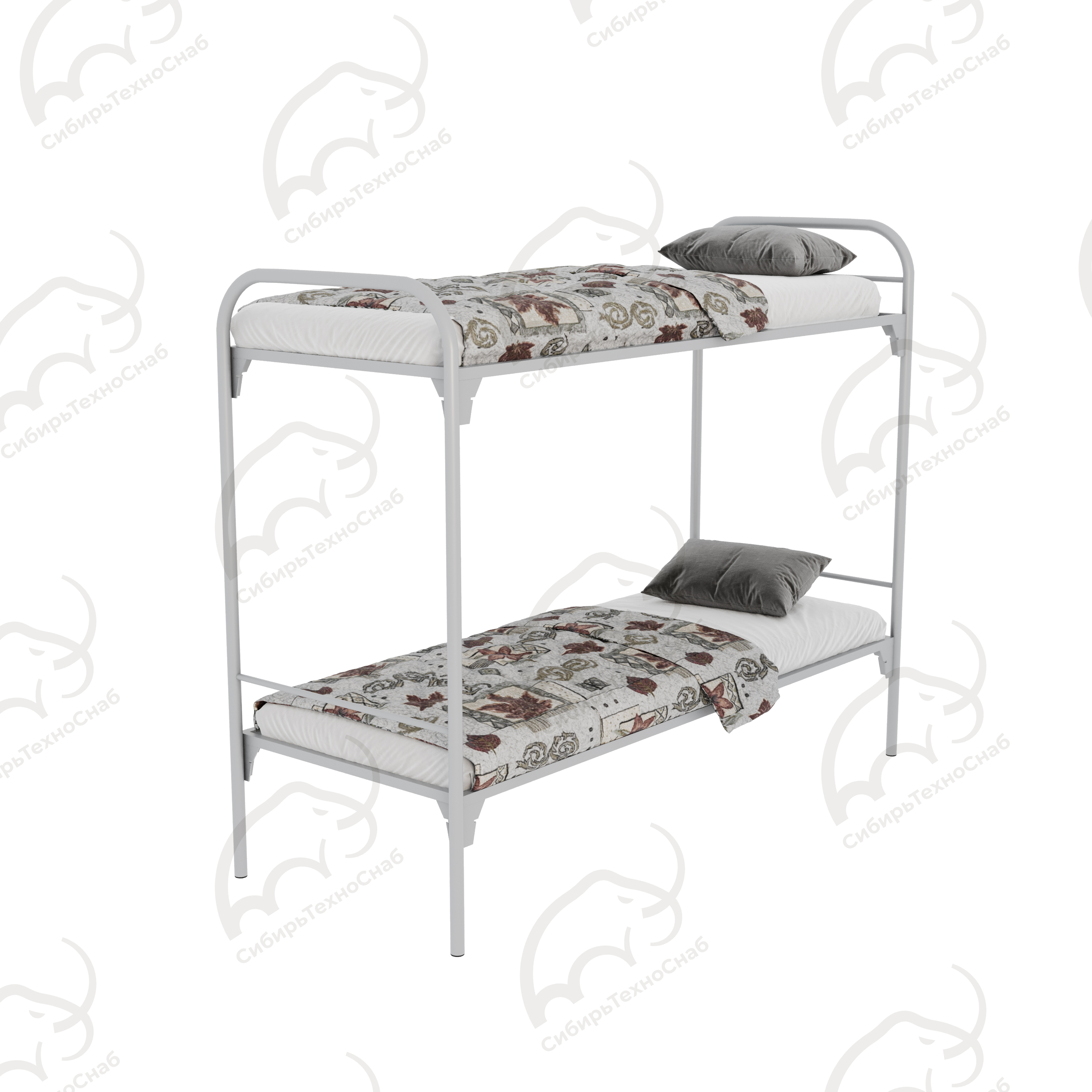 Кровать металлическая двухъярусная КД2 (700)