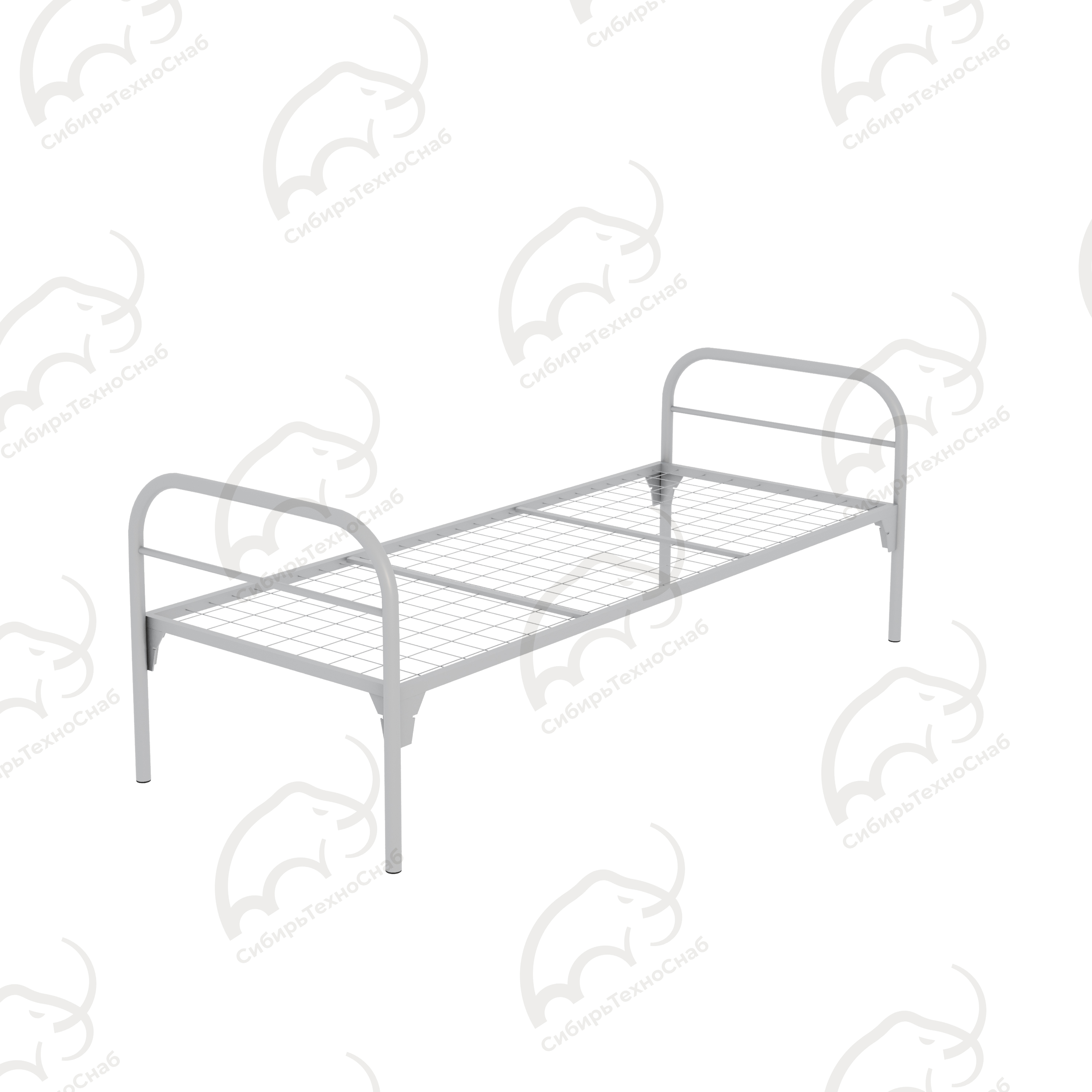 Кровать металлическая одноярусная КО2 (800)