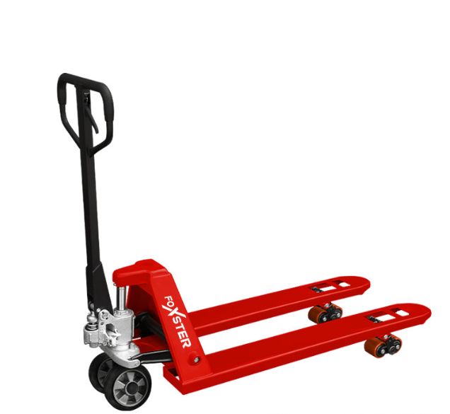 Гидравлическая тележка рохля (резина) FOXSTER AC25