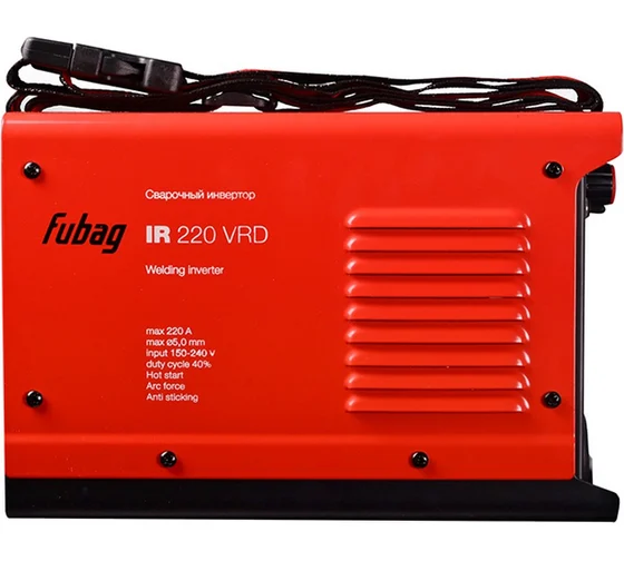 Инвертор сварочный Ресанта САИ 190 ПН (220В, 5,8кВт, 20-190А, ПВ=70%, 3,5кг)