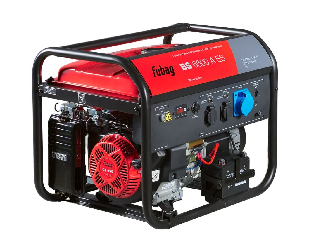 Бензиновый генератор FUBAG BS 6600 A ES