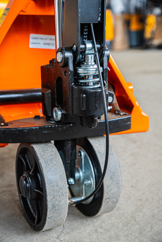 Тележка гидравлическая с тормозом XILIN BFB