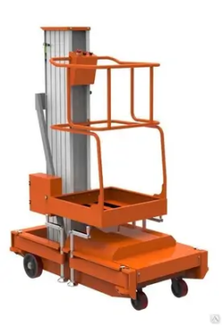 Подъемник мачтовый телескопический модели GTWY8-100 AC 220V50HZ (от сети)