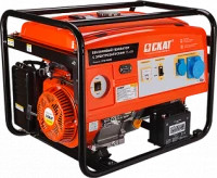 Аренда генератора бензинового СКАТ УГБ-7500Е(7.5кВт 220в 2 розетки)