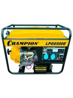 Электростанция бензиновая + газ CHAMPION LPG6500E